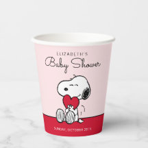 Snoopy | Chás de Bebê Little Sweetheart Copos de P