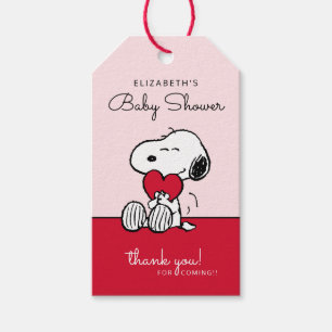 Snoopy Etiquetas para Presentes do Chá de Bebê L