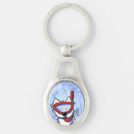 Snorkel Westie Chaveiro