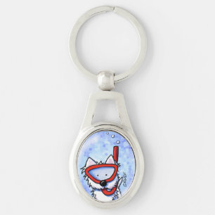 Snorkel Westie Chaveiro