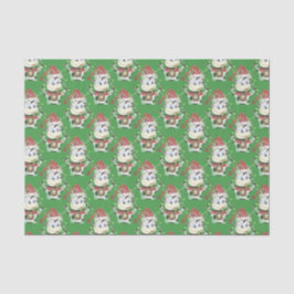 Snowbell, o papel verde de Natal da vaca