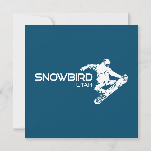 Snowbird Utah Snowboarder (Frente)