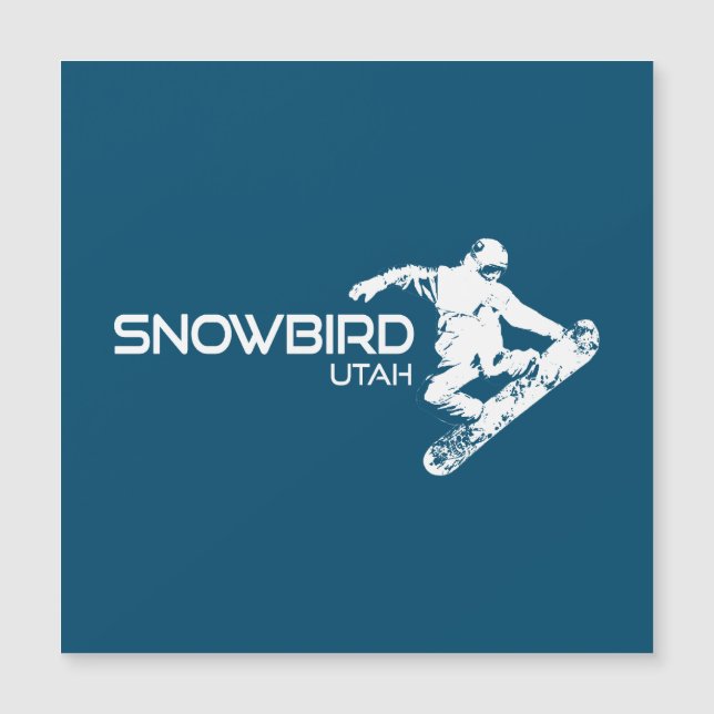 Snowbird Utah Snowboarder (Frente)