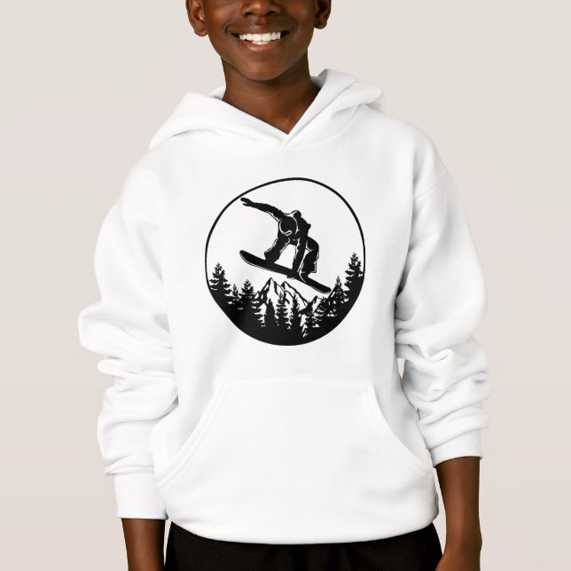 Snowboard Hoodie (Frente)