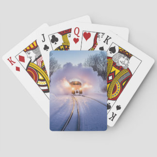 Snowburst Express: Cartas de Baralho do Trem de In