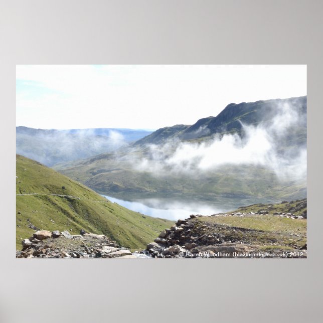 Snowdon Walk Poster (Frente)