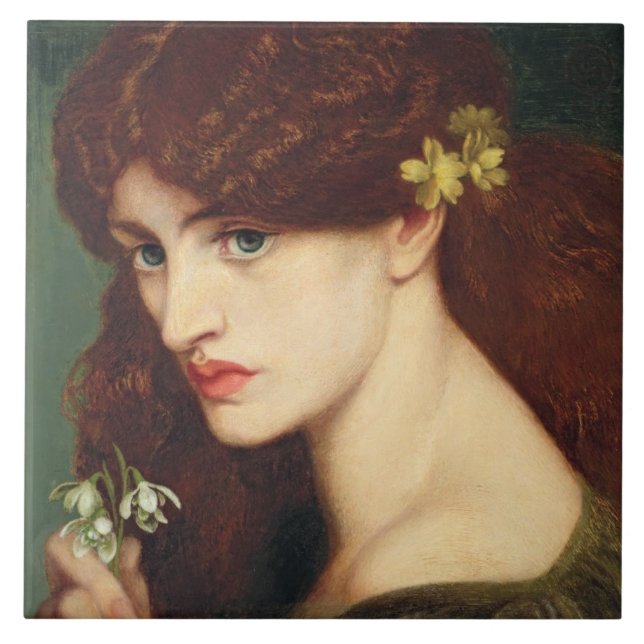 Snowdrops, 1873 (óleo em canvas) (Frente)