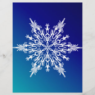 SNOWFLAKE em azul