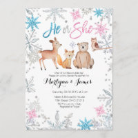 Snowflakes O gênero Woodland revela convite