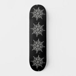 Snowflakes Skateboard