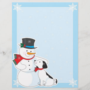 Snowman Background