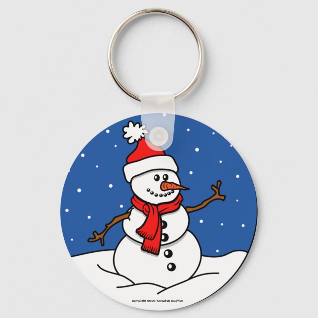 Snowman Chaveiro (Frente)