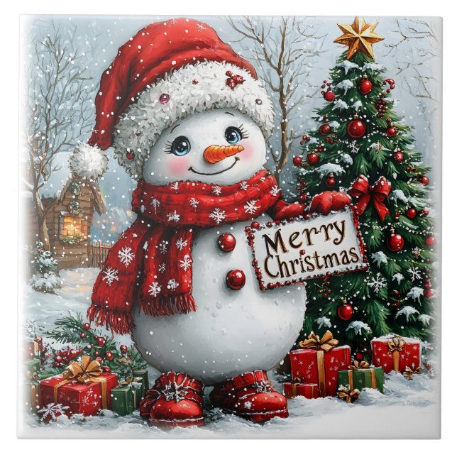 Snowman de Natal (Frente)