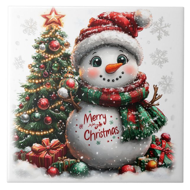 Snowman de Natal (Frente)