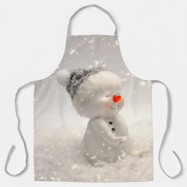 Snowman de Natal com Amor Encantador