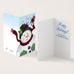 Snowman Deixa-o nevar Feriado de Natal