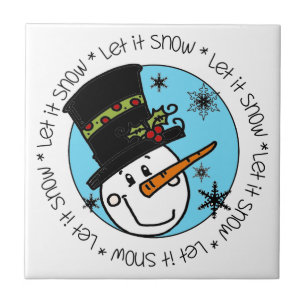 Snowman Deixe-o nevar