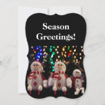 Snowman e ornamentos familiares na placa plana em<br><div class="desc">Aproveite esta foto de Natal com enfeites de boneco de neve e uma árvore de Natal ao fundo. Por favor,  contacte-me no endereço admin@giftsyoutreasure.com se desejar algo especial apenas para si ou para perguntas.</div>