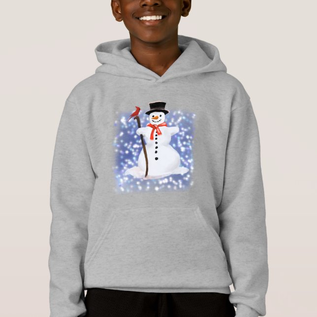Snowman hoodie (Frente)