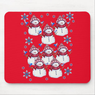Snowman Mouse Pad
