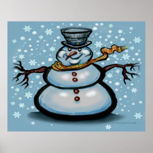Snowman Poster