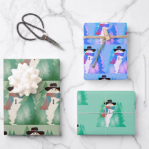 Snowman Projetado Padrão