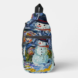 Snowman Sling Bag
