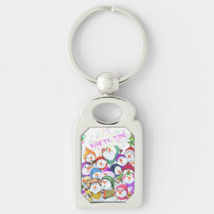 Snowmans Chaveiro de Natal Gift