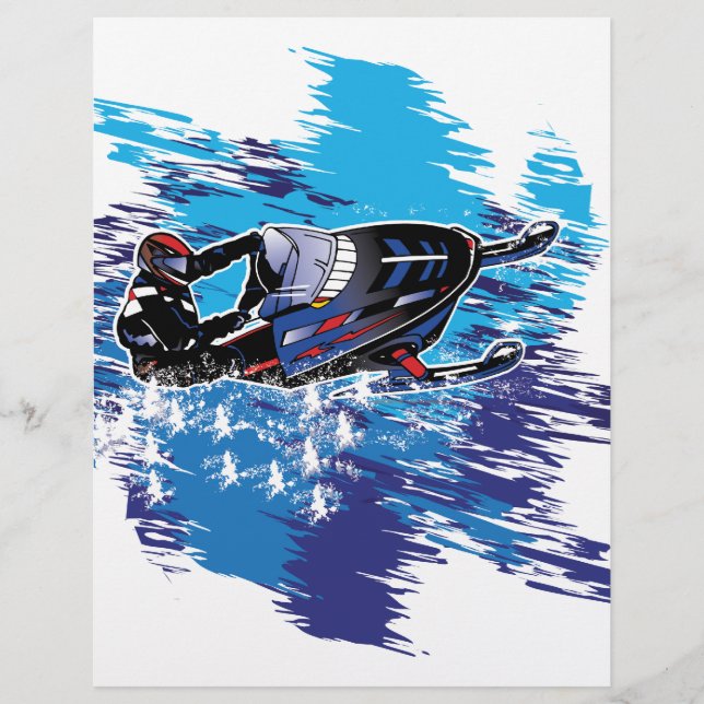 Snowmobiler Gráfico (Frente)