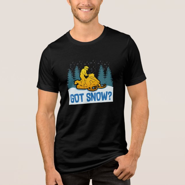 Snowmobiling - Engraçado neveweather condition (Frente)