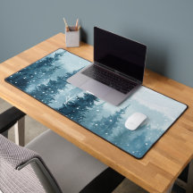 Snowy Christmas Trees 