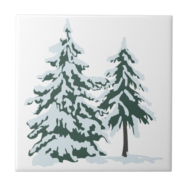 Snowy Evergreens (Frente)