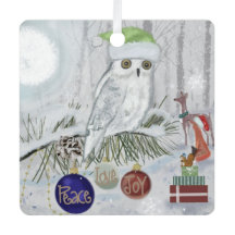 Snowy Owl e Amigos na véspera de Natal