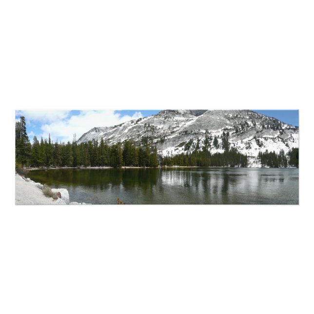 Snowy Tenaya Lake Yosemite - Foto do Parque Nacion (Frente)