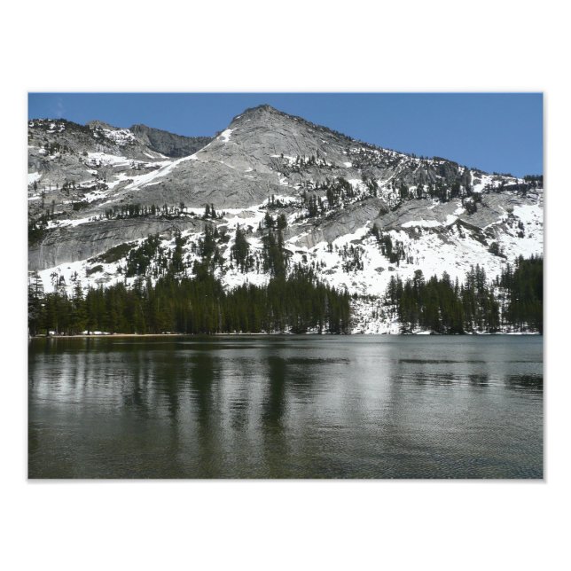 Snowy Tenaya Lake Yosemite - Foto do Parque Nacion (Frente)