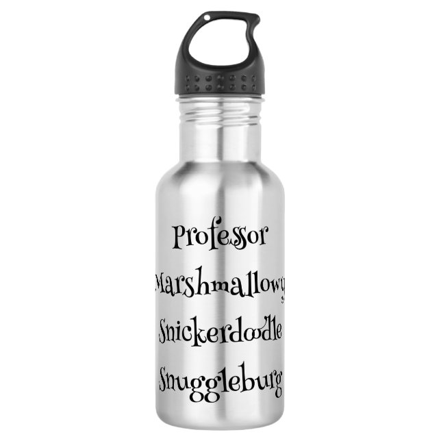 SnuggetsNames: Garrafa de Água de Alumínio Persona (Frente)