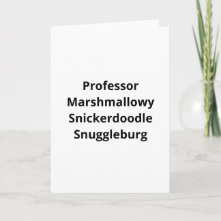 SnuggleNames: Cartão de Boas-Vindas Personalizado