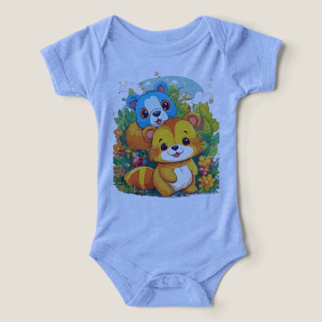 SnuggleWear – Gentle Cotton Baby T-Shirts (Design frontal)