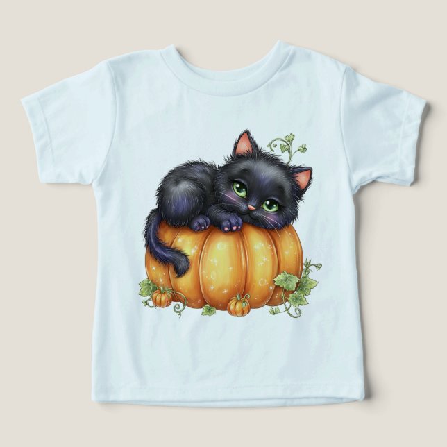 Só andando por aí, Gatinho Descansado Em Pumpkin (Design frontal)