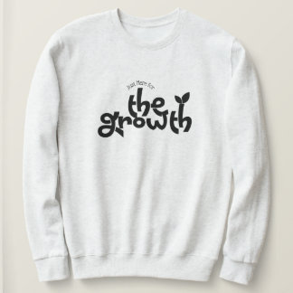 Só Aqui Para A Camiseta Do Crescimento