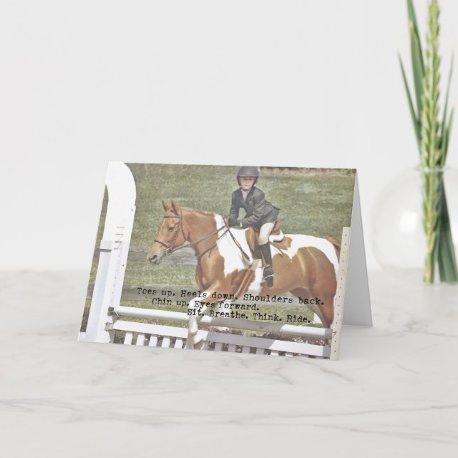 SÓ Cartão de Saudação JUMP (Frente)