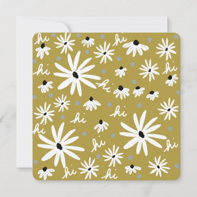 Só dizendo oi (Frente)