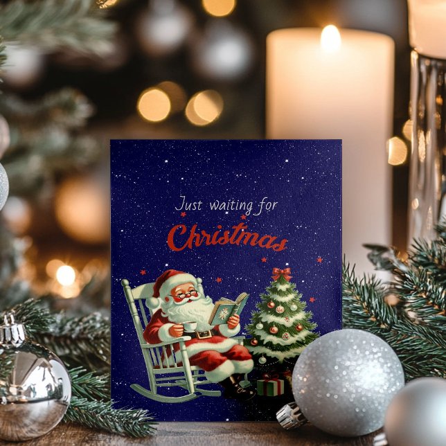 Só esperando o cartão de Natal (Criador carregado)