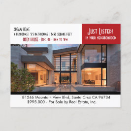 SÓ LISTADO Cartão postal Imobiliário