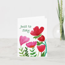 Só para dizer cartão