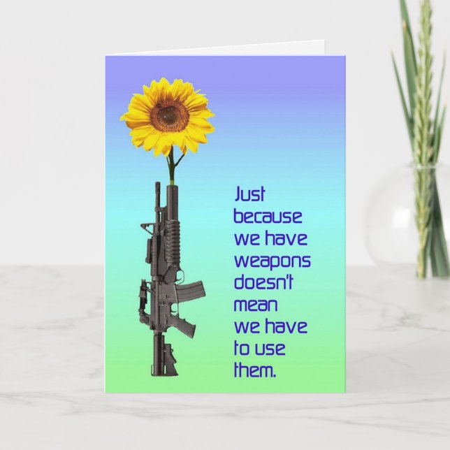 Só porque temos o CARTÃO de Armas (Frente)