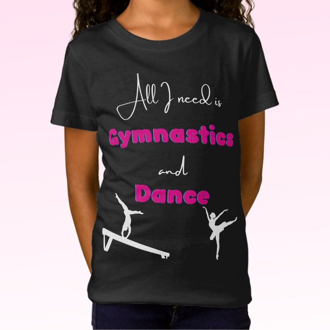 Só preciso de ginástica e camiseta de dança (Criador carregado)