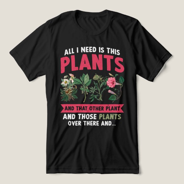 Só Preciso Destas Plantas. (Design frontal)