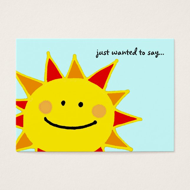 só queria dizer sol) (Frente)