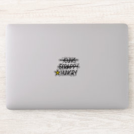 Só um adesivo com fome